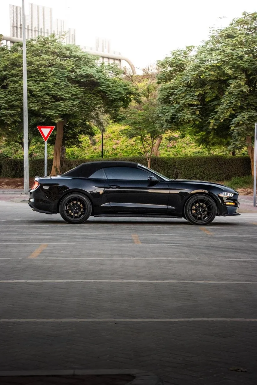 Ford Mustang 2022 Convertible for Rent – 2.3L Turbo Car | 7cars Rental