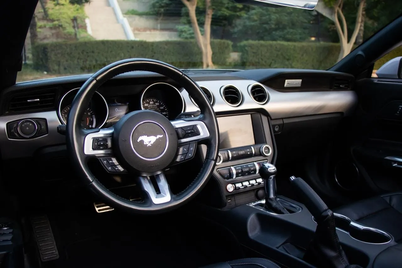 Ford Mustang 2024 Convertible for Rent – 2.3L Turbo Car | 7cars Rental