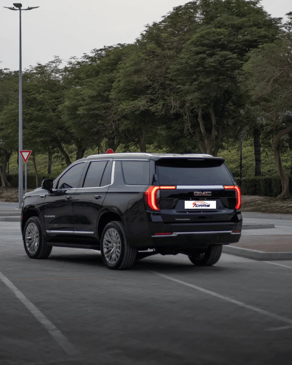 GMC Yukon SLE 2025 SUV for Rent – 5.3L Full-Size Luxury SUV | 7cars Rental