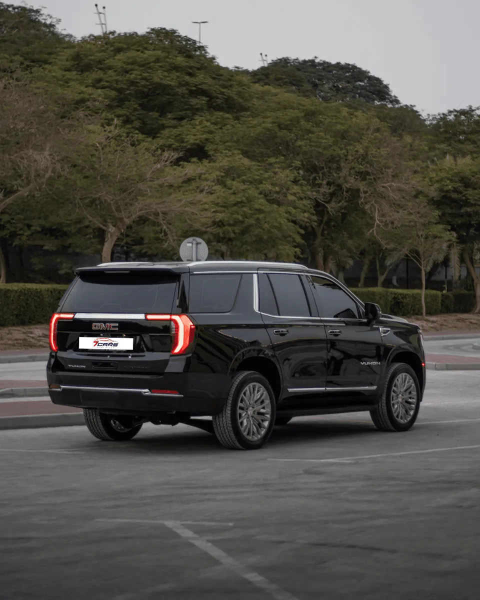 GMC Yukon SLE 2025 SUV for Rent – 5.3L Full-Size Luxury SUV | 7cars Rental