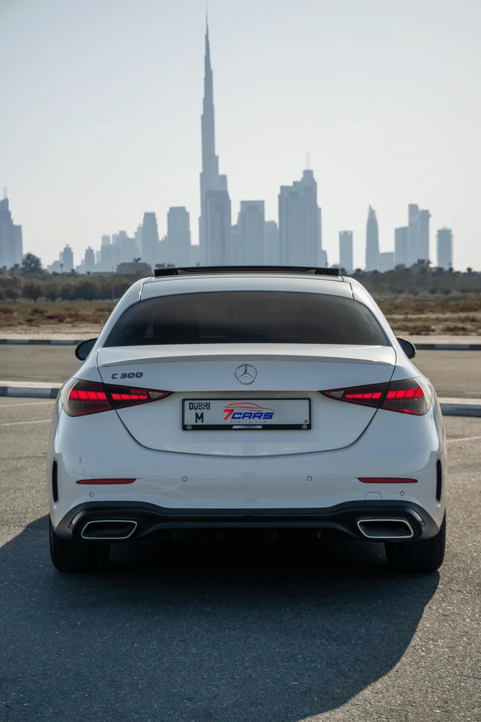 Mercedes C300 2023 Sedan for Rent – 2.0L Premium Car | 7cars Rental
