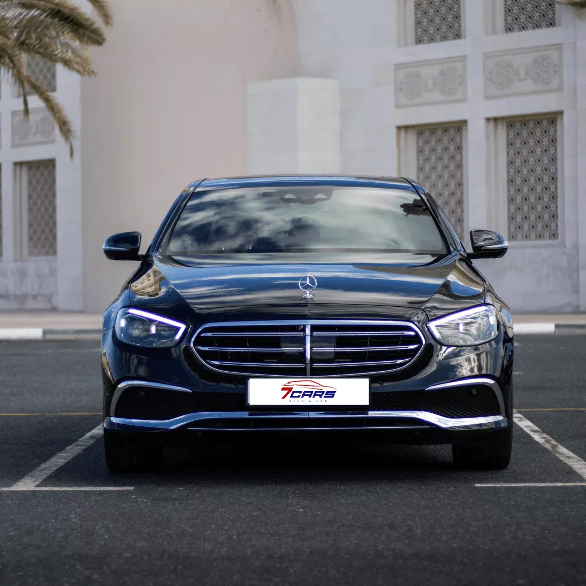 Mercedes E350 2023 Sedan for Rent – 3.0L Luxury Car | 7cars Rental