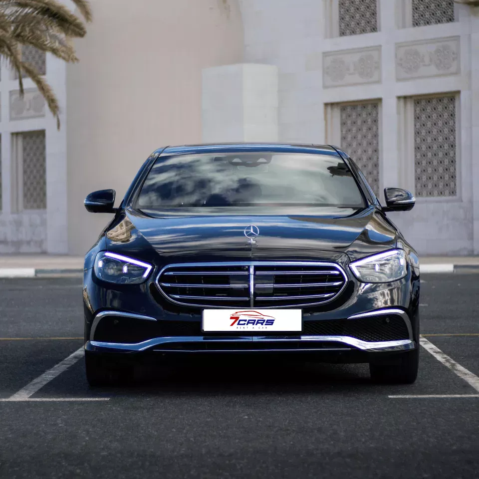 Mercedes E350 2023 Sedan for Rent – 3.0L Luxury Car | 7cars Rental
