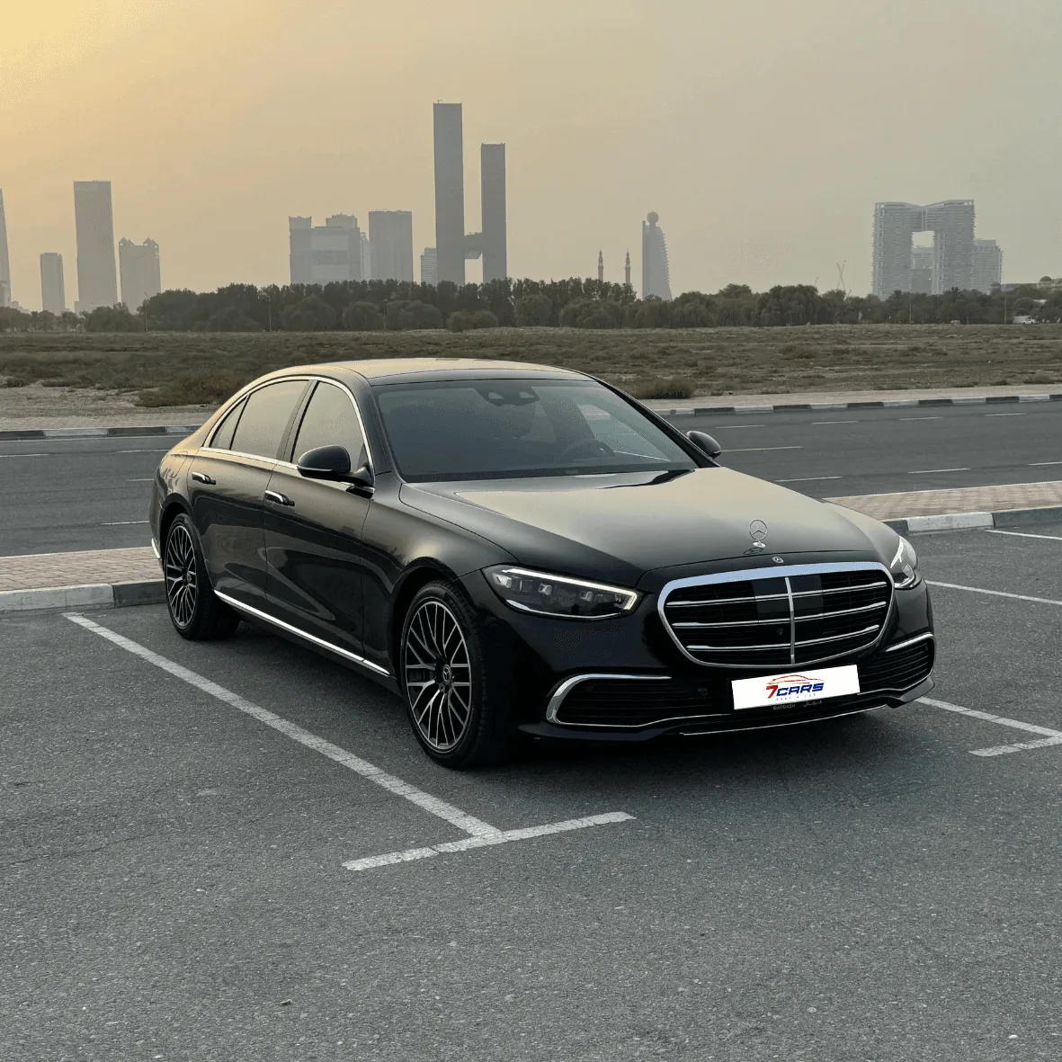 Mercedes S500 2022 Sedan for Rent – 3.0L Executive Luxury Car | 7cars Rental