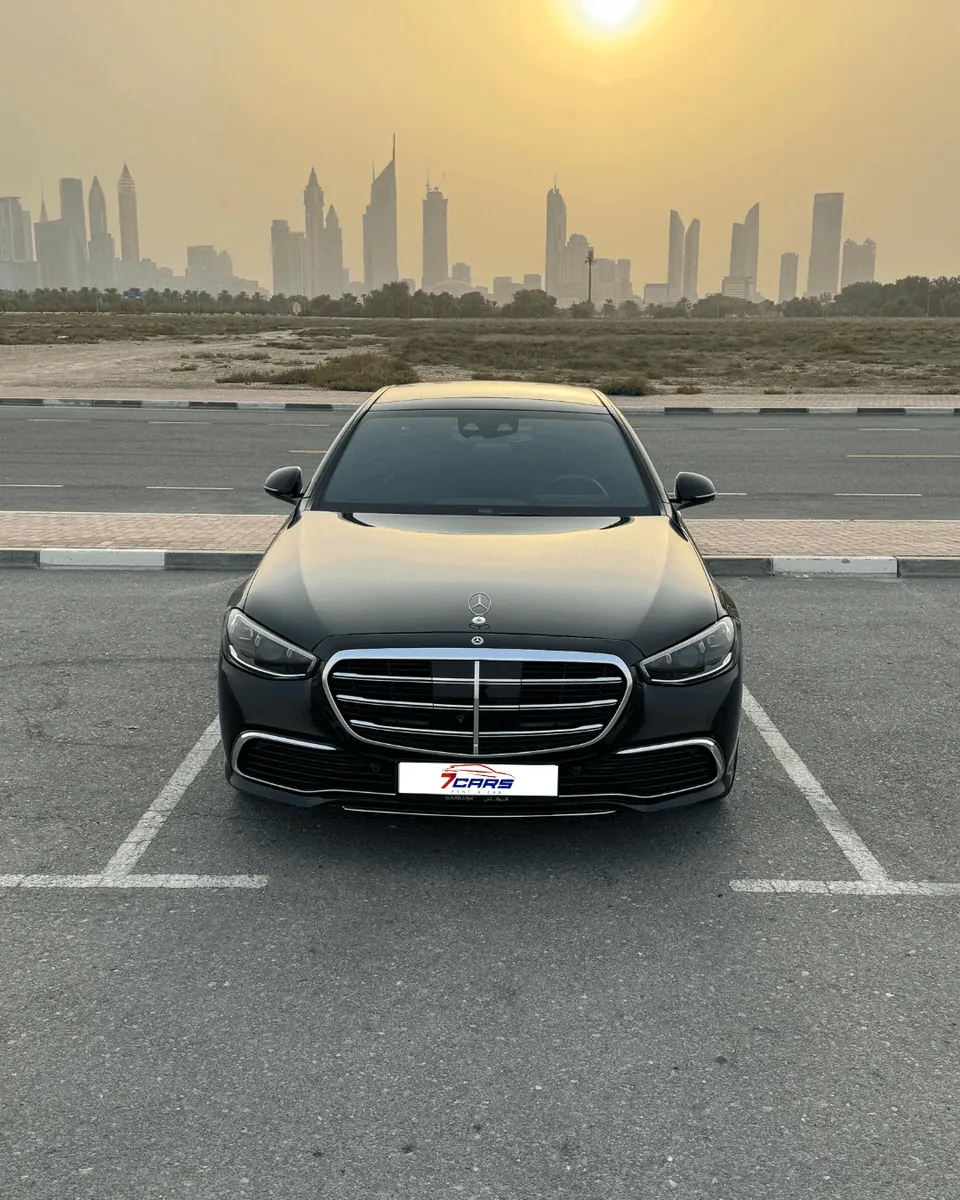Mercedes S500 2022 Sedan for Rent – 3.0L Executive Luxury Car | 7cars Rental