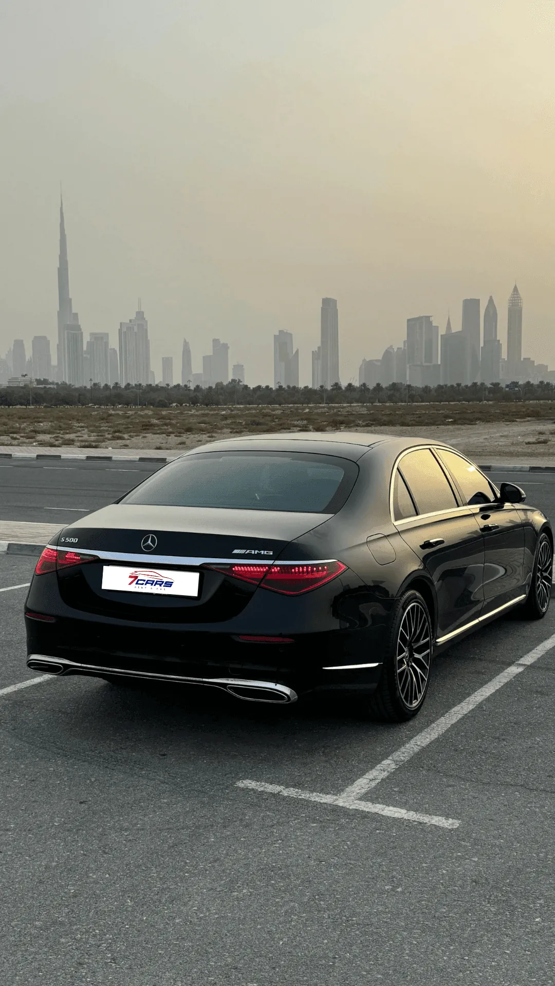 Mercedes S500 2022 Sedan for Rent – 3.0L Executive Luxury Car | 7cars Rental