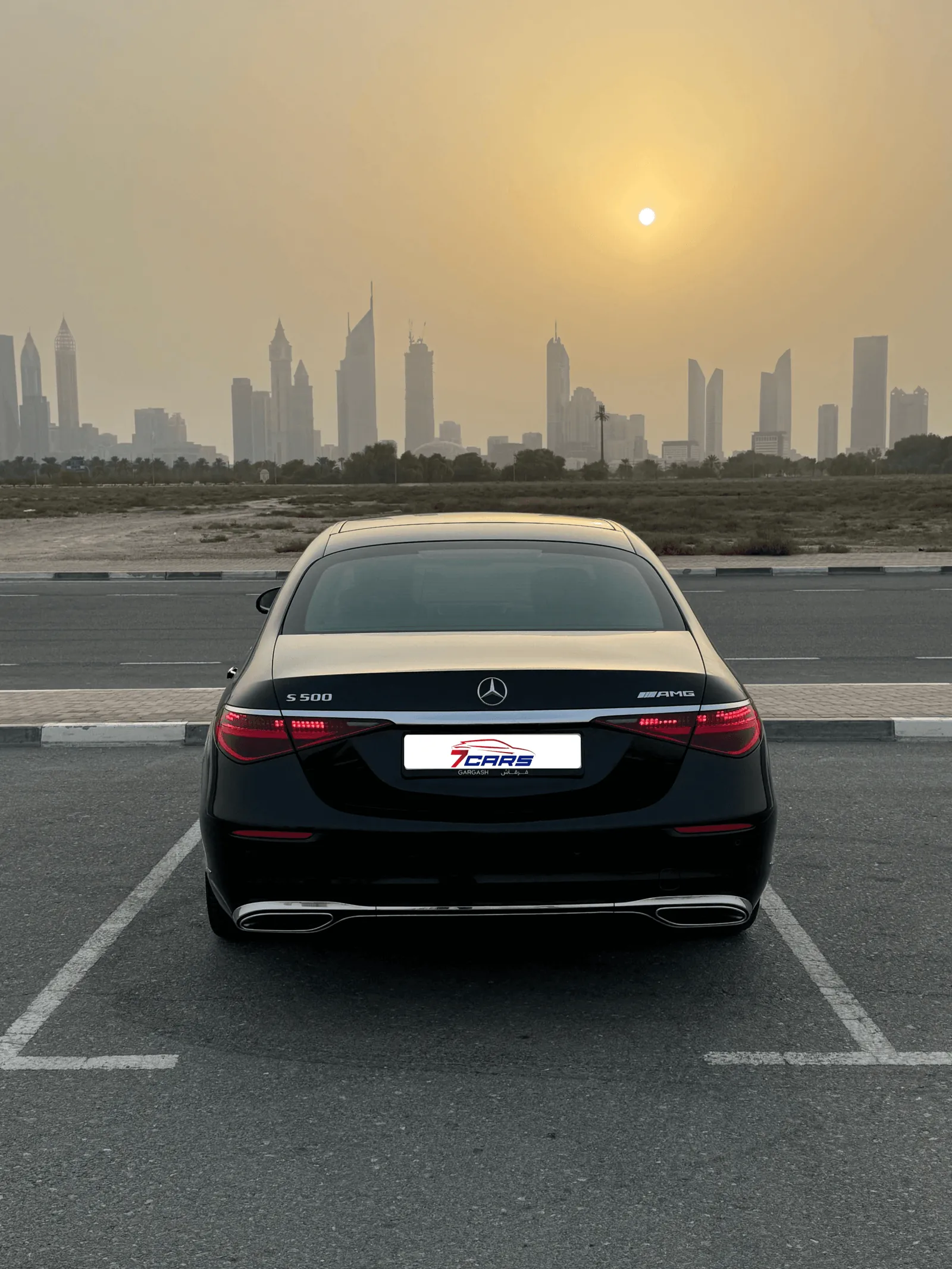 Mercedes S500 2022 Sedan for Rent – 3.0L Executive Luxury Car | 7cars Rental