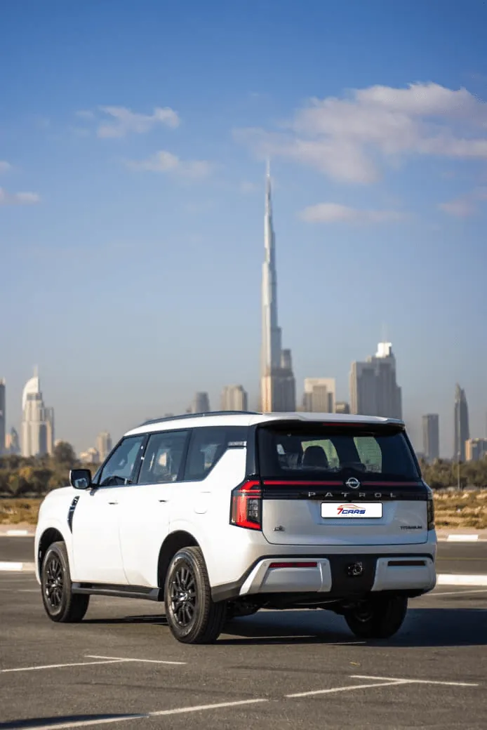 Nissan Patrol Platinum SE 2025 SUV for Rent – Premium Luxury SUV | 7cars Rental