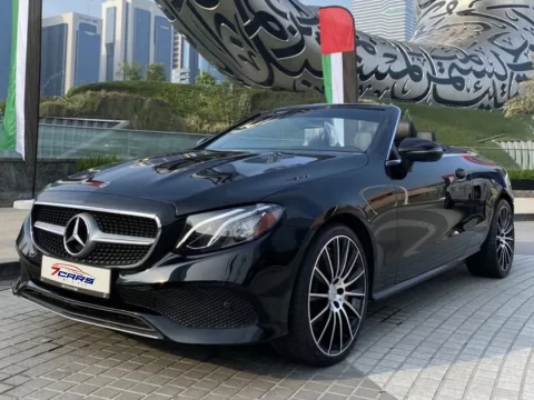 Rent Mercedes Benz E400 Convertible 2018 in Dubai