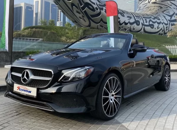 Rent Mercedes Benz E400 Convertible 2018 in Dubai